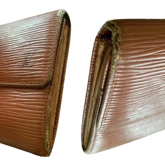 Louis Vuitton Brown Sarah Epi Wallet - Picture 6 of 12